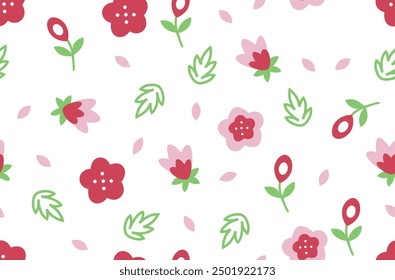 Ilustración de diseño de Vector de flor.