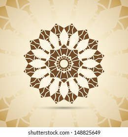 Flower arabesque for your design