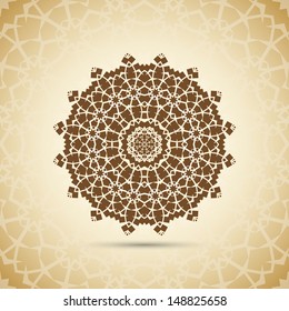 Flower arabesque for your design