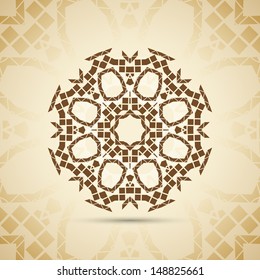 Flower arabesque for your design