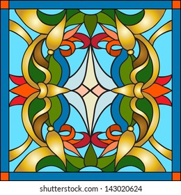 Flower arrangements and ornaments in vector graphics, Strelitzia, lily