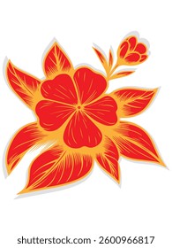 Flower Art Design Eps File