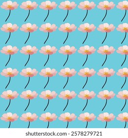 flower art design pattern background