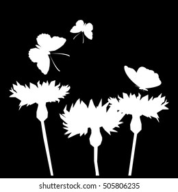 flower art illustration pattern bloom beauty green