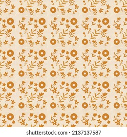 ilustración de arte floral fondo de patrón ininterrumpido, decoración de tela artística abstracta arte arte arte creativo
