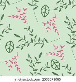 flor, otoño, floral, patrón, fondo, sin costuras, diseño, Vector, motivo, adorno, flor, hoja, belleza, textil, vintage, lindo, prado, arte, Fondo de pantalla, naturaleza, impresión, ilustración, abstracto