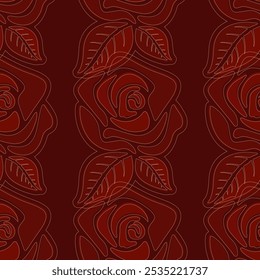 flor, otoño, floral, patrón, fondo, sin costuras, diseño, Vector, motivo, adorno, flor, hoja, belleza, textil, vintage, lindo, prado, arte, Fondo de pantalla, naturaleza, impresión, ilustración, abstracto