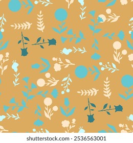 flower, autumn, floral, pattern, background, seamless, design, vector, motif, ornament, blossom, leaf, beauty, textile, vintage, cute, meadow, art, wallpaper, nature, print, illustration, abstract