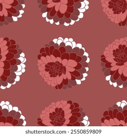 flor, otoño, floral, patrón, fondo, sin costuras, diseño, Vector, motivo, adorno, flor, hoja, belleza, textil, vintage, lindo, prado, arte, Fondo de pantalla, naturaleza, impresión, ilustración, abstracto