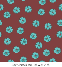 flor, otoño, floral, patrón, fondo, sin costuras, diseño, Vector, motivo, adorno, flor, hoja, belleza, textil, vintage, lindo, prado, arte, Fondo de pantalla, naturaleza, impresión, ilustración, abstracto