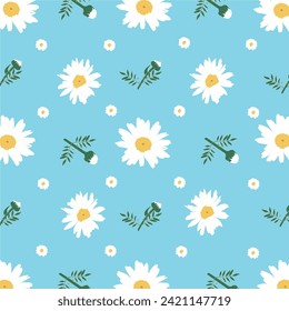 Blumenhintergrund, blauer Klassiker