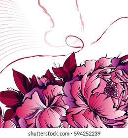 Flower background.