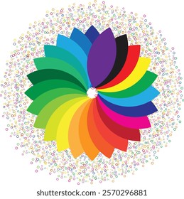 flower, background, abstract, texture, design, green, blue, geometric, rainbow, graphic, red, stage, shape, yellow, rectangle, cell, optical, perspective, helix, square, patchwork, vortex, polygons, s