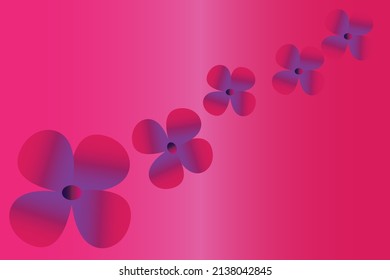 fondo de fondo de flores desihn abstracto