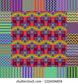Flower background - beauty nature multicolor pattern.