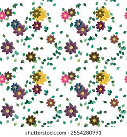 Flower background, flower bouquet, vector pattern, nature backgrounds, ornaments vector, leaf background, seamless pattern, background summer, floral patterns, leafs pattern