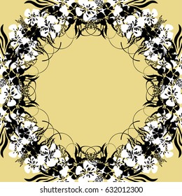 Flower Background for card or invitation