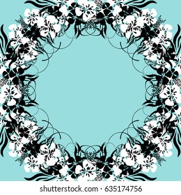Flower Background for card or invitation