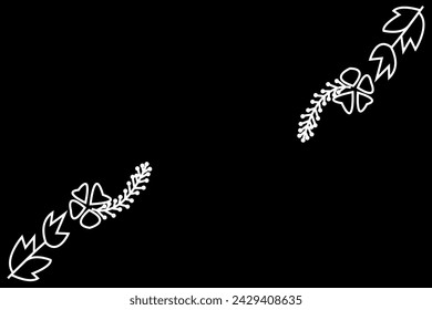 Diseño de fondo de flores. diseño de fondo abstracto 