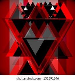 Flower background design abstract geometric.Design abstract.Vector Illustration.Fractal abstract.