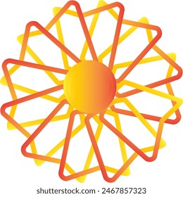 Blumenhintergrund Design Art EPS 10