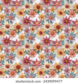 Blumen-Hintergrund-Design.Farbe-Bild-Design.Abstrakte Hintergrund-Design