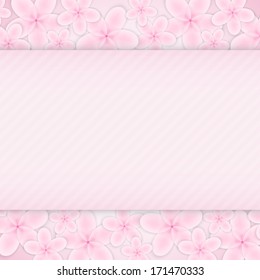 Flower background. EPS10 vector