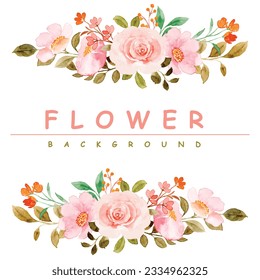 The flower background features a vibrant array of blossoms in full bloom, creating a captivating and refreshing sight. The intricate interplay of colors and delicate petals exudes a sense of natural b