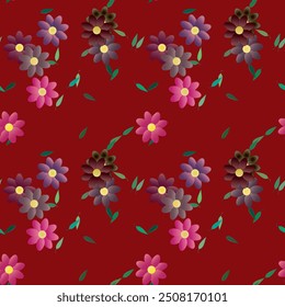 Fondo floral, diseño floral, patrón de fondo, hoja sin fisuras, patrones florales, fondos de la naturaleza, Vector de flores, ramo de flores, Vector de hojas, diseño de Vector, patrón floral sin fisuras