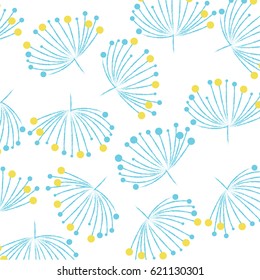 Flower background. Floral pattern.