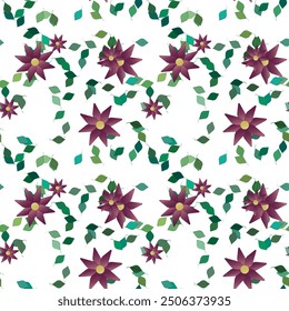 Fondo de la flor, patrones florales, flores aisladas, patrones de flores, patrón de fondo, textura de la hoja, ornamentos Vector, diseño de fondo, Vector sin costuras, ramo de flores