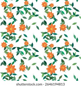 Fundo floral, padrões florais, padrão de ornamento, aquarela de flores, flor de padrão, fundo abstrato, fundo de padrão, forma de folha, verão de fundo, vetor de flor