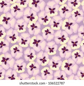 Flower background. Floral seamless pattern. Flourish texture.