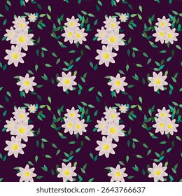 Flower background, flowers patterns, flower bouquet, vector art, seamless wallpaper, vector background, abstract background, floral vector, leafs pattern, vector shapes, background pattern