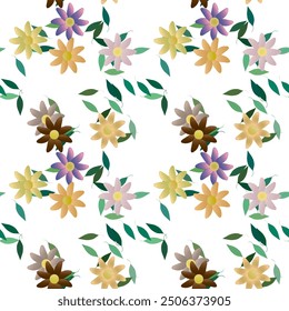 Fondo de la flor, patrones de flores, fondo de la hoja, fondo inconsútil, patrón ornamental, patrón de fondo, patrón de Vector, ornamentos de Vector, fondos de la naturaleza, patrones sin fisuras