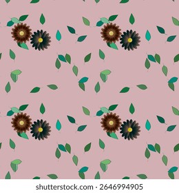 Fundo da flor, flores primavera, flores padrão, vetor de arte, padrão floral sem costura, fundo da folha, fundos vetoriais, folha isolada, padrão de fundo, padrão vetorial