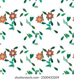 Fondo de la flor, Vector de las flores, Vector del ornamento, fondo floral, Vector floral, patrón del fondo, verano del fondo, patrón de la flor, textura de la hoja, patrón del Vector, flores aisladas