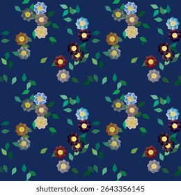 Flower background, flowers vectors, pattern design, leaf isolated, seamless vector, flowers isolated, floral seamless pattern, leafs pattern, ornamental pattern, leaf silhouette