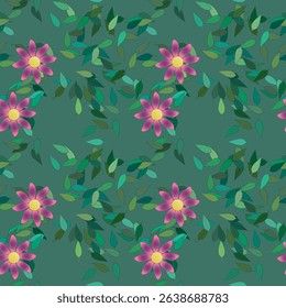 Flower background, flowers vectors, petals pattern, backgrounds nature, ornament pattern, flower pattern, leafs isolated, abstract background, seamless patterns, leafs background