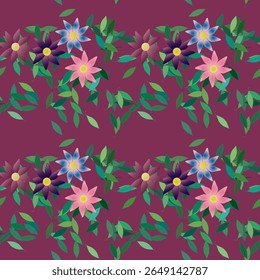Flower background, flowers vectors, flowers spring, leaf vector, leaf shape, vector design, ornaments vector, flowers bouquet, leaf texture, seamless patterns, leafs pattern
