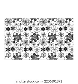 Flower background illustration vector design