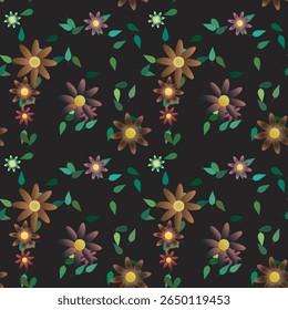 Flower background, leaf background, petals background, backgrounds nature, leaf silhouette, ornaments vector, floral patterns, floral vector, leaf isolated, seamless vector, seamless patterns