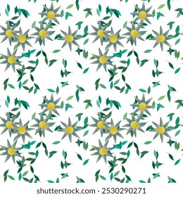 Fundo da flor, silhueta da folha, design de fundo, padrão floral sem emenda, flores vetores, padrão de fundo, textura de fundo, vetor floral, flores primavera, fundos da natureza