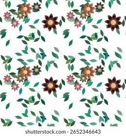 Fundo da flor, vetor folha, flores vetores, design floral, padrão vetorial, padrão floral sem costura, ornamentos vetor, flores padrão, fundo floral, flores primavera