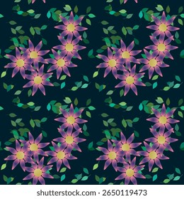 Flower background, leaf vector, leaf silhouette, seamless patterns, flower vector, petals pattern, petals background, vector abstract, background design, vector background, pattern design