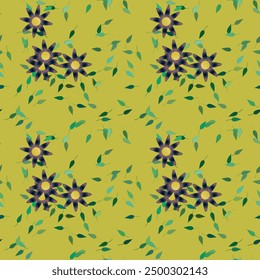 Fondo de la flor, patrón de hojas, Vector abstracto, diseño de patrón, patrón ornamental, fondo floral, fondo de la hoja, patrón de fondo, Fondo de pantalla sin fisuras, textura sin fisuras