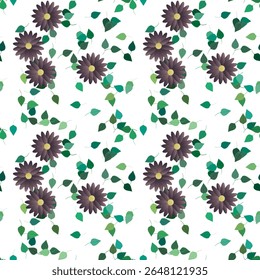 Flower background, nature backgrounds, leafs pattern, ornament pattern, flower vector, flowers bouquet, leafs vector, seamless pattern, floral pattern, seamless vector, vector abstract