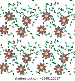 Flower background, ornament pattern, nature backgrounds, floral seamless pattern, flowers pattern, floral vector, flower vector, background texture, pattern vector, vector background