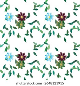 Fundo da flor, ornamentos vetor, projeto de fundo, padrão floral sem costura, padrão do vetor, flores aquarela, plano de fundo folhas, papel de parede sem costura, padrão das flores, plano de fundo sem costura