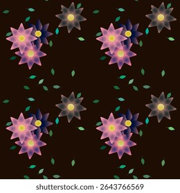 Flower background, pattern flowers, vector design, seamless wallpaper, seamless pattern vector, vector backgrounds, floral design, ornamental pattern, flowers bouquet, petals background